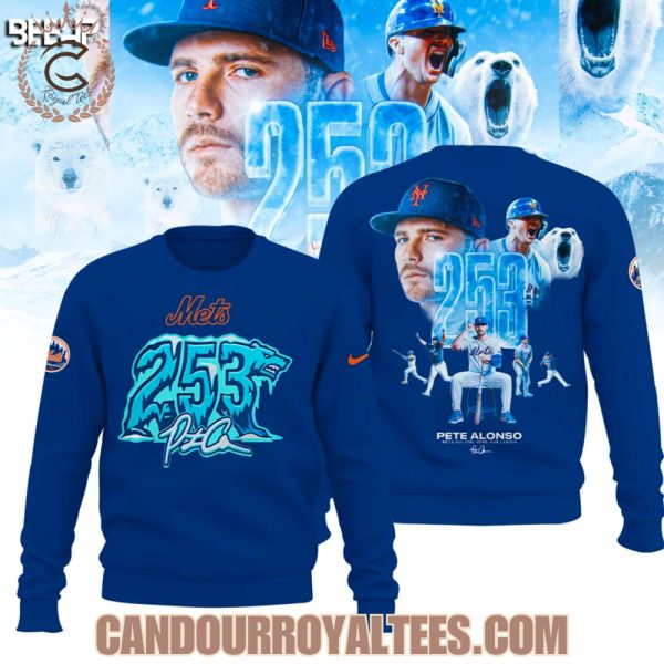 Pete Alonso Hits Home Run 253 Tshirt, Hoodie