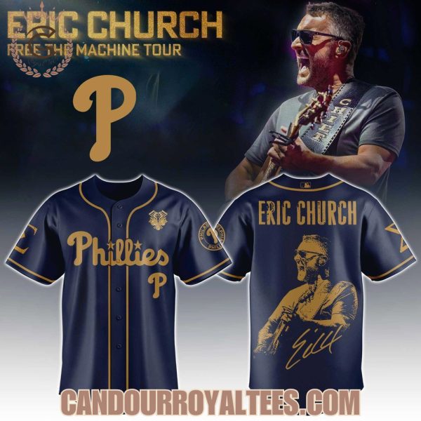 Philadelphia Phillie x Eric Church Tour 2025 Jersey