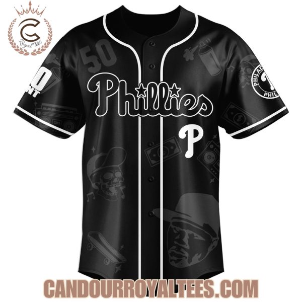 Philadelphia Phillies x 50 CENT 2025 Baseball Jersey