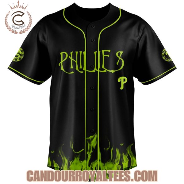 Philadelphia Phillies x Oogie Boogie Bash 2025 Halloween Baseball Jersey
