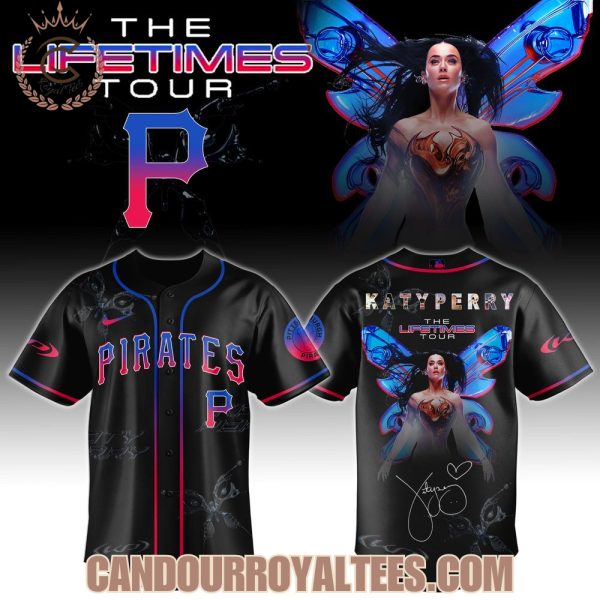 Pittsburgh Pirates x Katy Perry The Lifetimes Tour 2025 Jersey