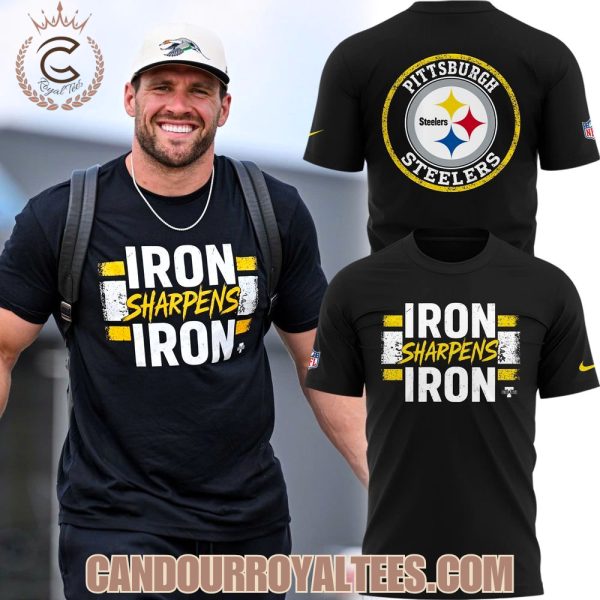 Pittsburgh Steelers Iron Sharpens Iron Tshirt