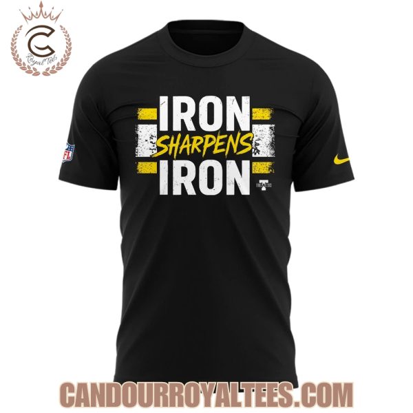 Pittsburgh Steelers Iron Sharpens Iron Tshirt