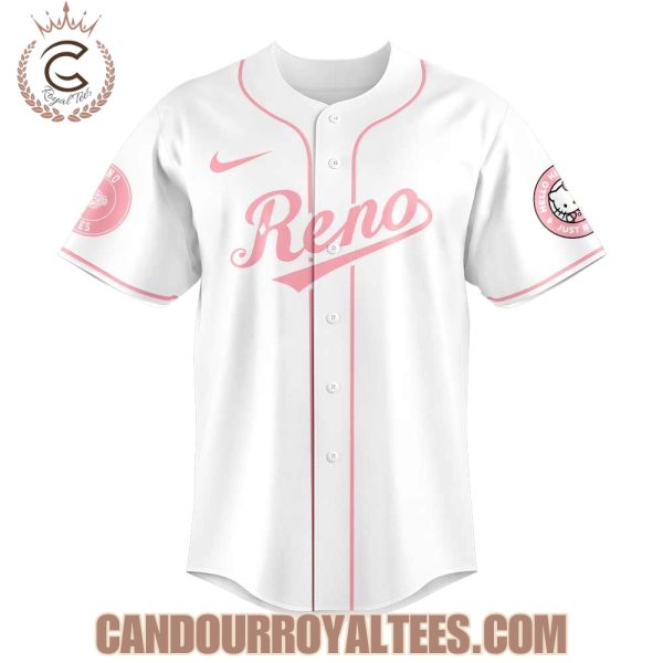 Reno Aces Hello Kitty 2025 White Jersey