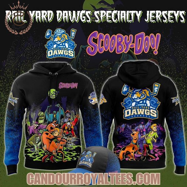 Roanoke Rail Yard Dawgs x ScooBy-Doo Night Hoodie