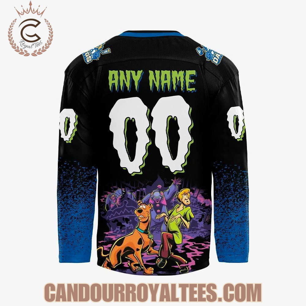 Roanoke Rail Yard Dawgs x ScooBy-Doo Night Jersey Roanoke Rail Yard Dawgs x ScooBy-Doo Night Jersey