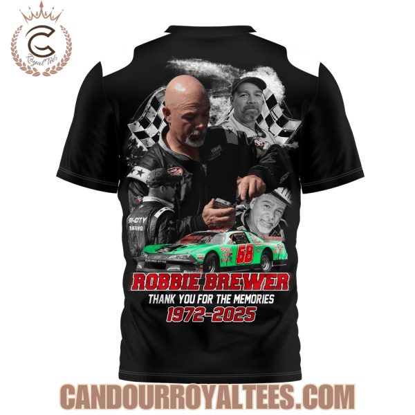 Robbie Brewer Thank You For The Memories 1972-2025 Tshirt