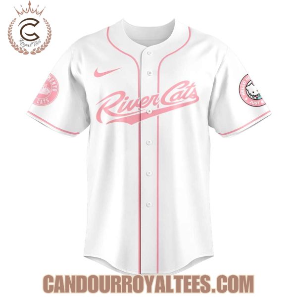 Sacramento River Cats Hello Kitty 2025 White Jersey