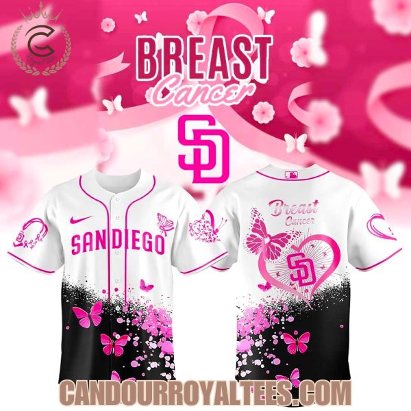 San Diego Padres Breast Cancer 2025 Jersey