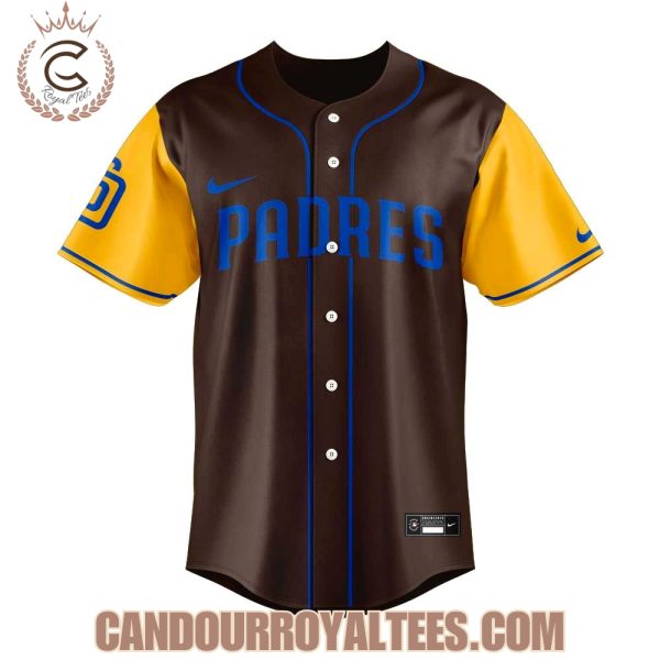 San Diego Padres Let’s Cartoon Logo Collection Jersey