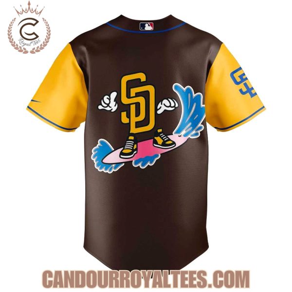 San Diego Padres Let’s Cartoon Logo Collection Jersey