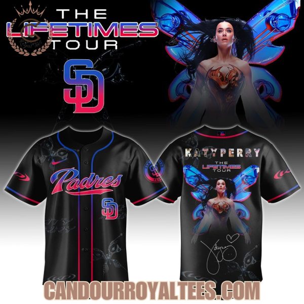 San Diego Padres x Katy Perry The Lifetimes Tour 2025 Jersey