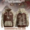 Chicago Bears U.S.M.C 250th Birthday Hoodie
