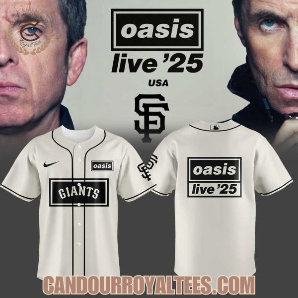 San Francisco Giants x Oasis Live ’25 in US Jersey
