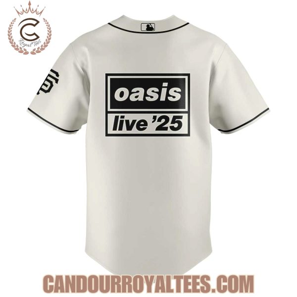 San Francisco Giants x Oasis Live ’25 in US Jersey