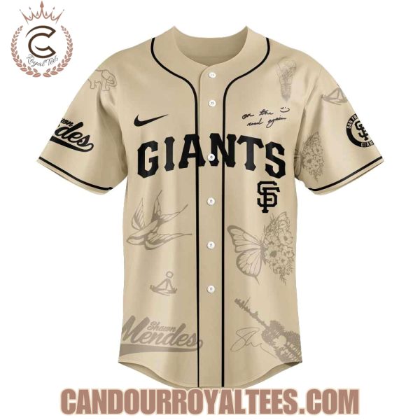 San Francisco Giants x Shawn Mendes 2025 European And North American Tour Jersey