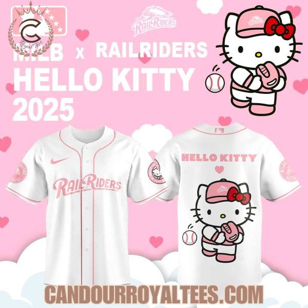 Scranton/Wilkes-Barre RailRiders Hello Kitty 2025 White Jersey