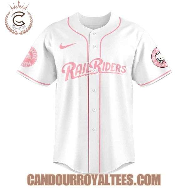 Scranton/Wilkes-Barre RailRiders Hello Kitty 2025 White Jersey