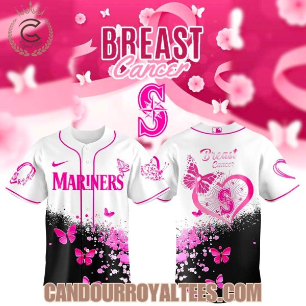 Seattle Mariners Breast Cancer 2025 Jersey