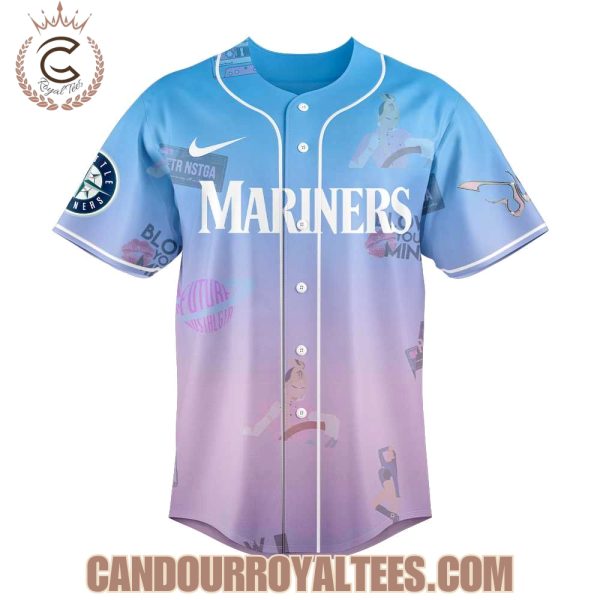 Seattle Mariners x Dua Lipa “Radical Optimism” Tour 2025 Jersey