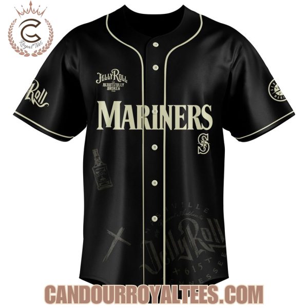 Seattle Mariners x Jelly Roll The Beautifully Broken Tour 2025 Jersey