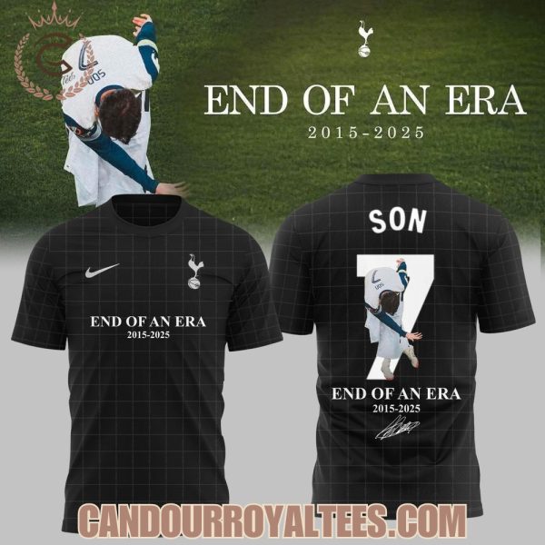Son Heung Min End of an Era 2015 – 2025 Black Tshirt, Hoodie