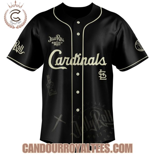 St. Louis Cardinals x Jelly Roll The Beautifully Broken Tour 2025 Jersey