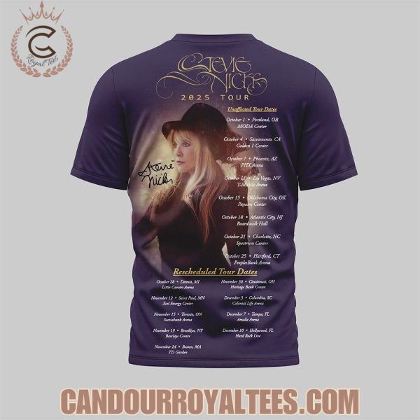 Stevie Nicks 2025 Tour Tshirt