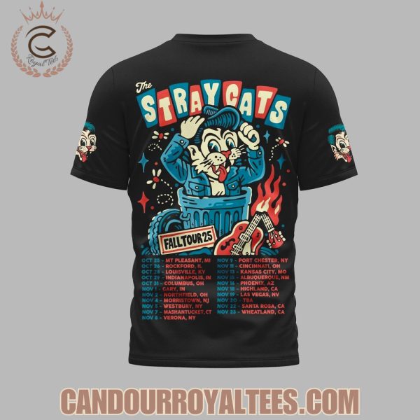 Stray Cats Fall Tour 2025 Tshirt