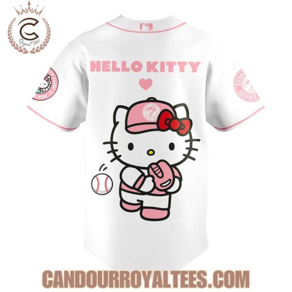 Sugar Land Space Cowboys Hello Kitty 2025 White Jersey