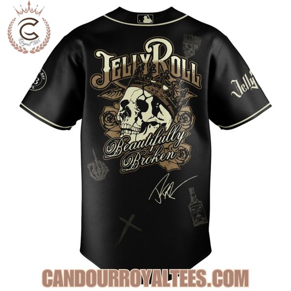 Tampa Bay Rays x Jelly Roll The Beautifully Broken Tour 2025 Jersey