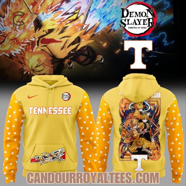 Tennessee Volunteers x Demon Slayer Agatsuma Zenitsu Hoodie
