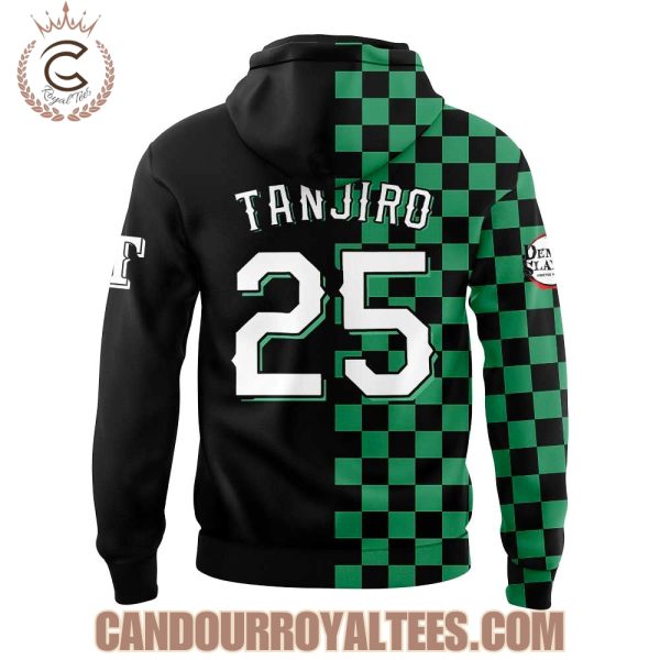 Texas Rangers Demon Slayer Night Tanjiro Hoodie