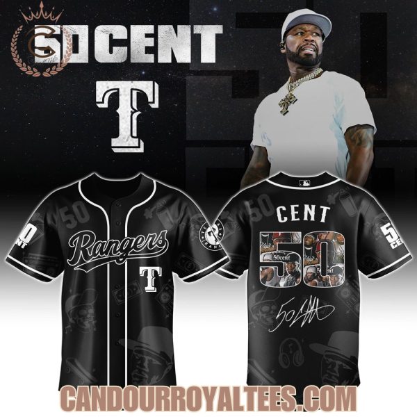 Texas Rangers x 50 CENT 2025 Baseball Jersey