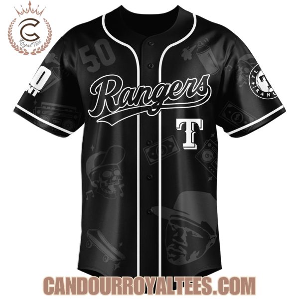 Texas Rangers x 50 CENT 2025 Baseball Jersey