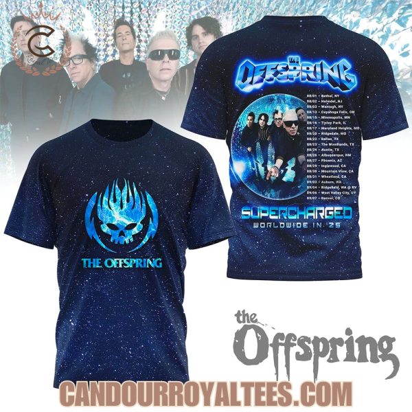 The Offspring Supercharged Worldwide In 25 Tshirt