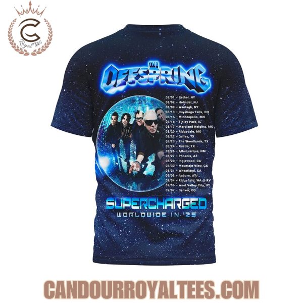 The Offspring Supercharged Worldwide In 25 Tshirt