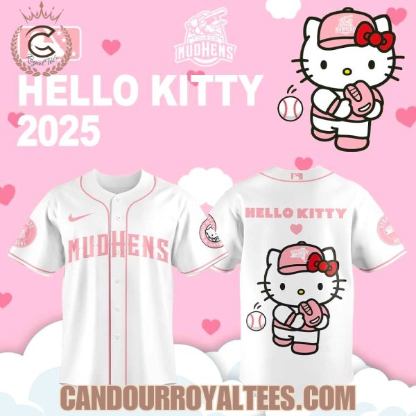 Toledo Mud Hens Hello Kitty 2025 White Jersey