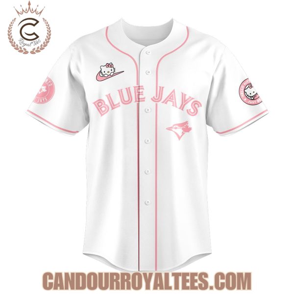 Toronto Blue Jays Hello Kitty 2025 White Jersey
