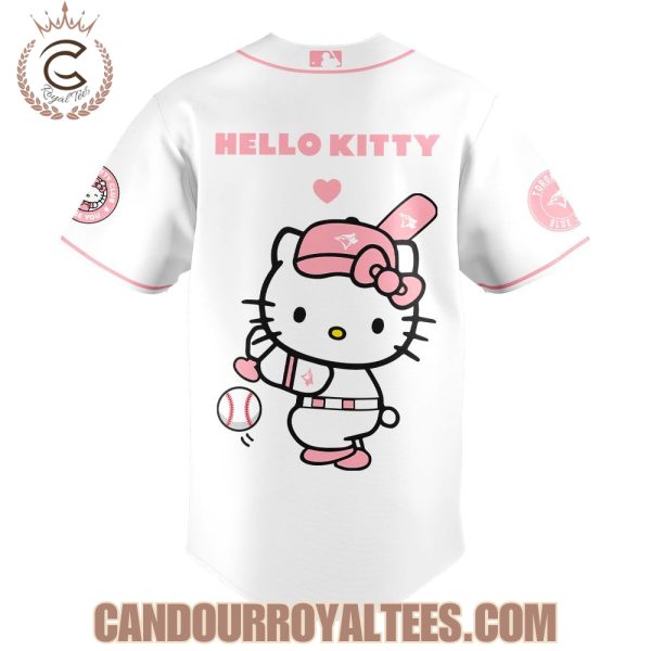 Toronto Blue Jays Hello Kitty 2025 White Jersey