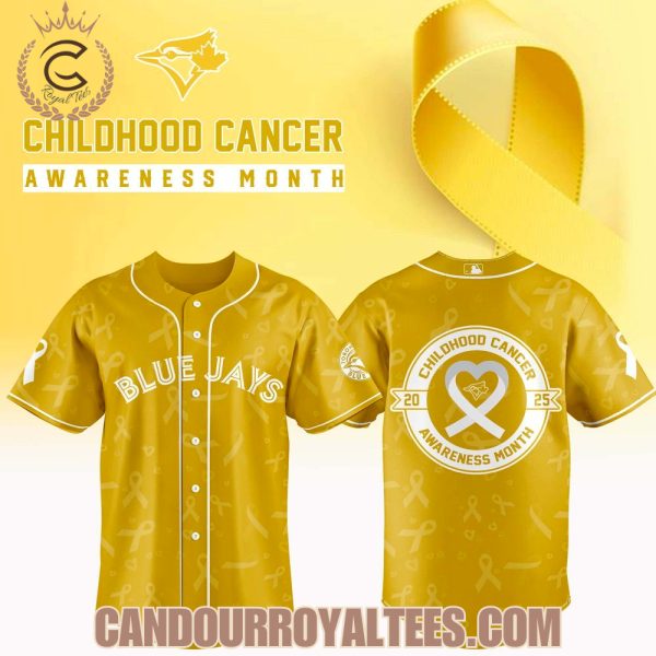 Toronto Blue Jays x Childhood Cancer Awareness Month 2025 Jersey