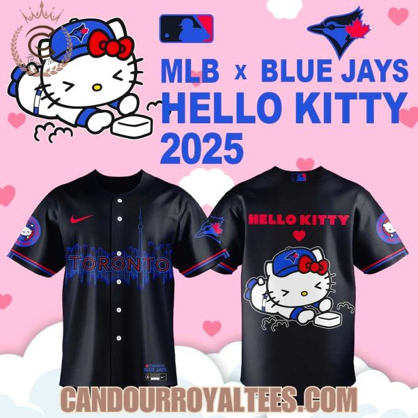Toronto Blue Jays x Hello Kitty 2025 City Connect Jersey