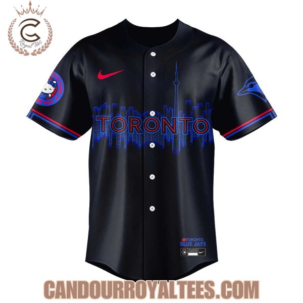 Toronto Blue Jays x Hello Kitty 2025 City Connect Jersey