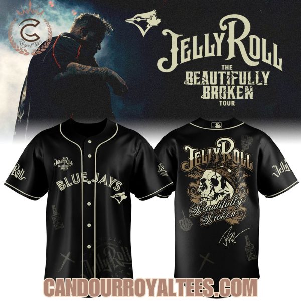 Toronto Blue Jays x Jelly Roll The Beautifully Broken Tour 2025 Jersey