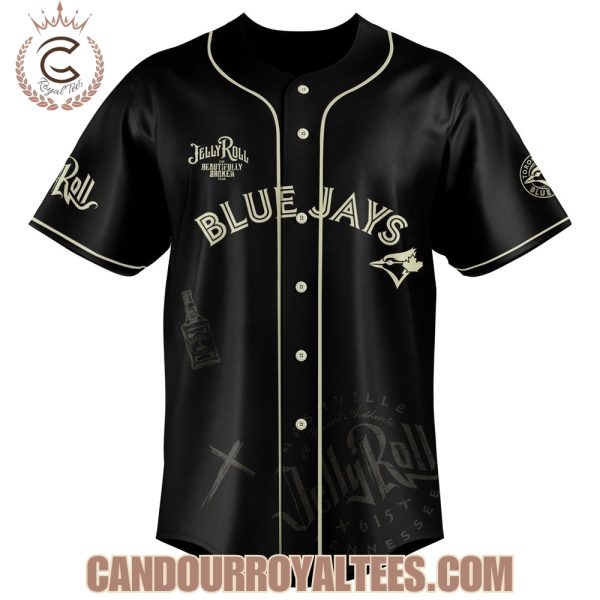 Toronto Blue Jays x Jelly Roll The Beautifully Broken Tour 2025 Jersey