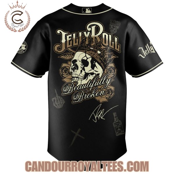 Toronto Blue Jays x Jelly Roll The Beautifully Broken Tour 2025 Jersey