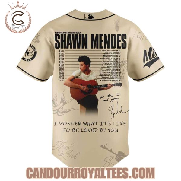 Toronto Blue Jays x Shawn Mendes 2025 European And North American Tour Jersey