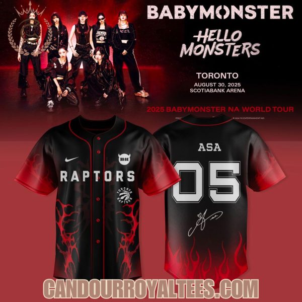 Toronto Raptors X BABYMONSTER: Asa Jersey