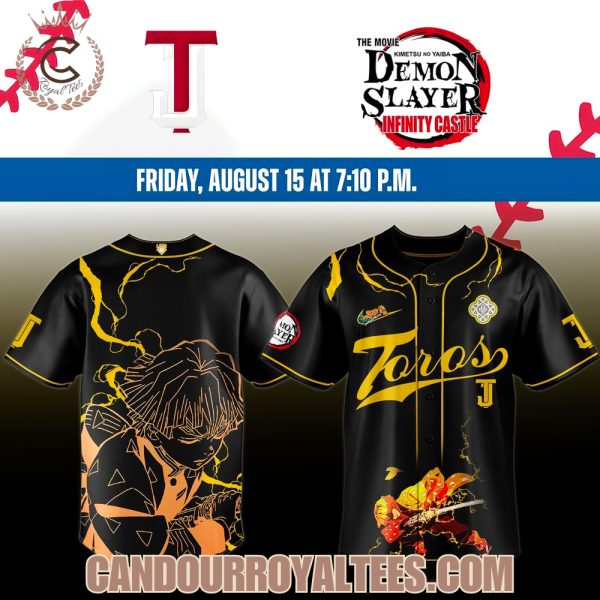 Toros de Tijuana x Demon Slayer Agatsuma Zenitsu Jersey
