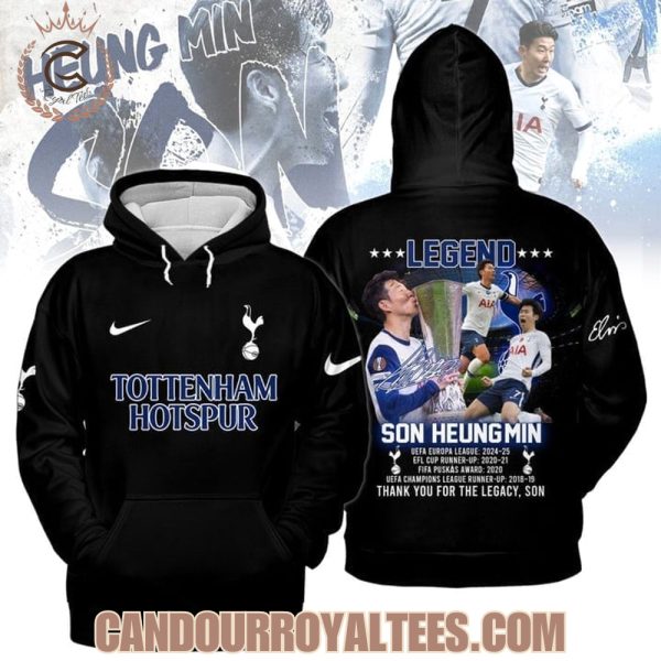 Tottenham Hotspur Son Heung Min Thank You For The Legacy, Son Tshirt, Hoodie